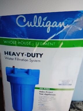 Culligan Heavy-Duty Water Filtration System - Blue